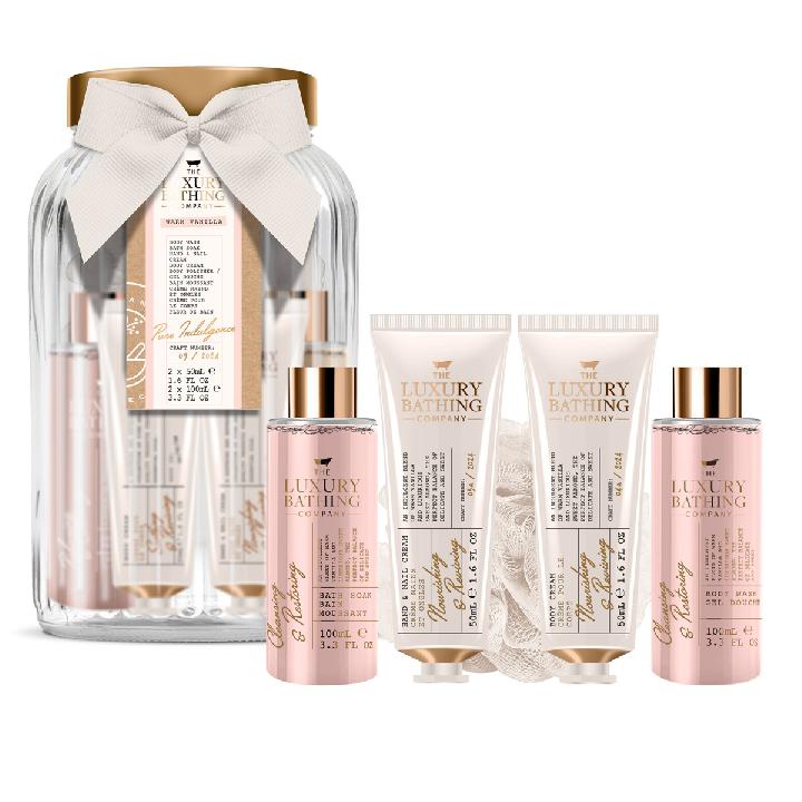 Подарочный набор The Luxury Bathing Company Чистое удовольствие Теплая ваниль и сладкий миндаль