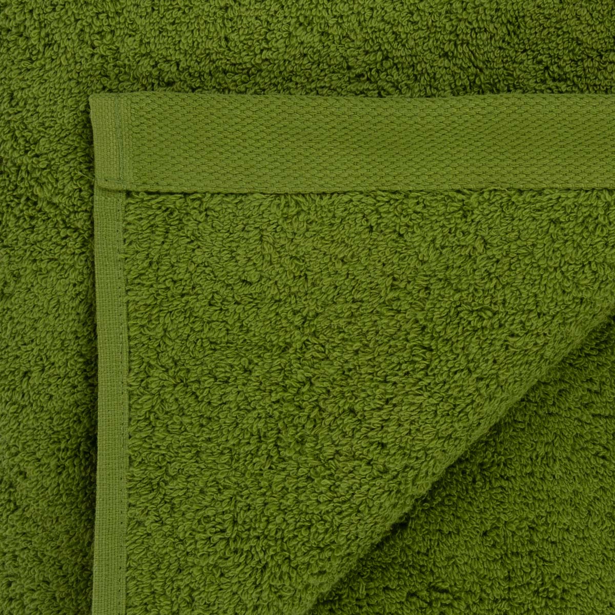 Полотенце махровое Lameirinho Aqua 70x140см, цвет оливковый