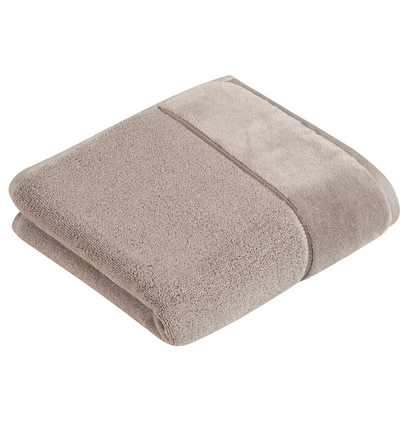Полотенце Vossen Pure махровое 50x100см, цвет серый
