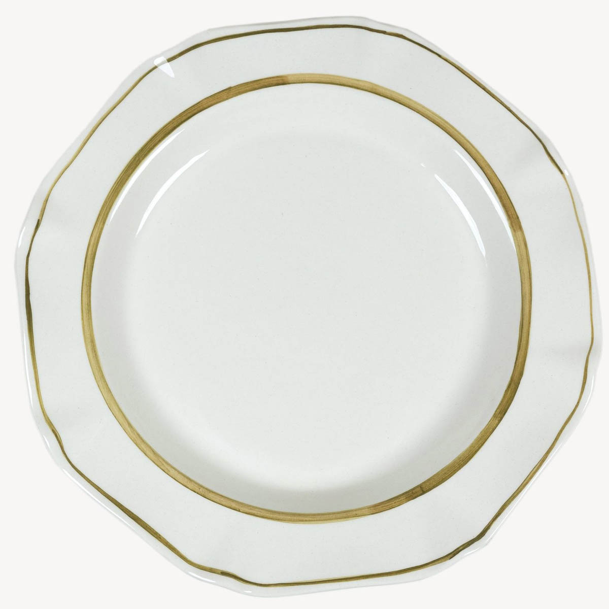 Тарелка обеденная Дымов Керамика Нерль Ягодная Крыжовник