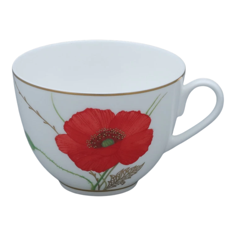 Пара чайная Императорский фарфоровый завод Маки