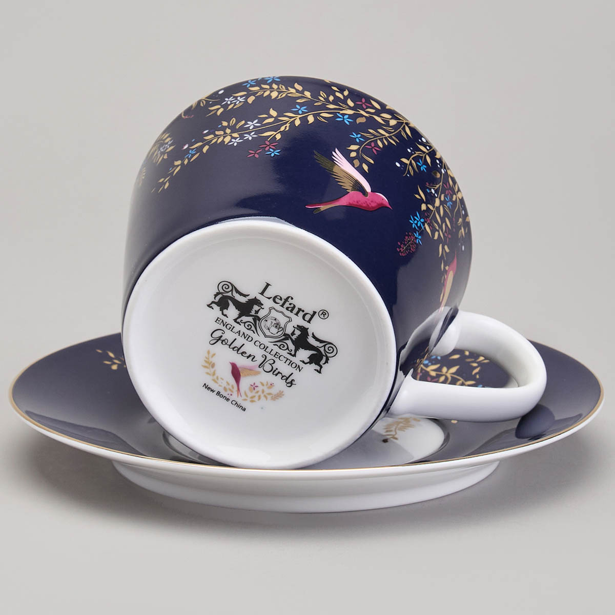 Чайный набор Lefard Golden Birds 4 предмета на 2 персоны