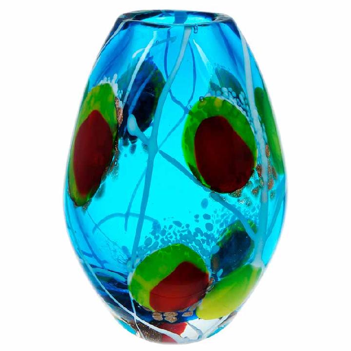 Ваза Art Glass Лагуна 19см