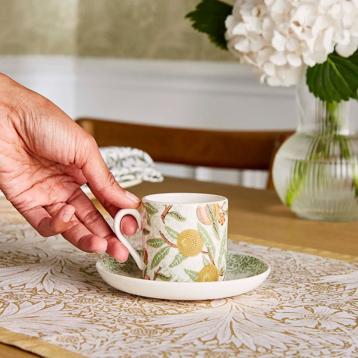 Набор кофейных пар Spode Morris & Co 4шт 90мл