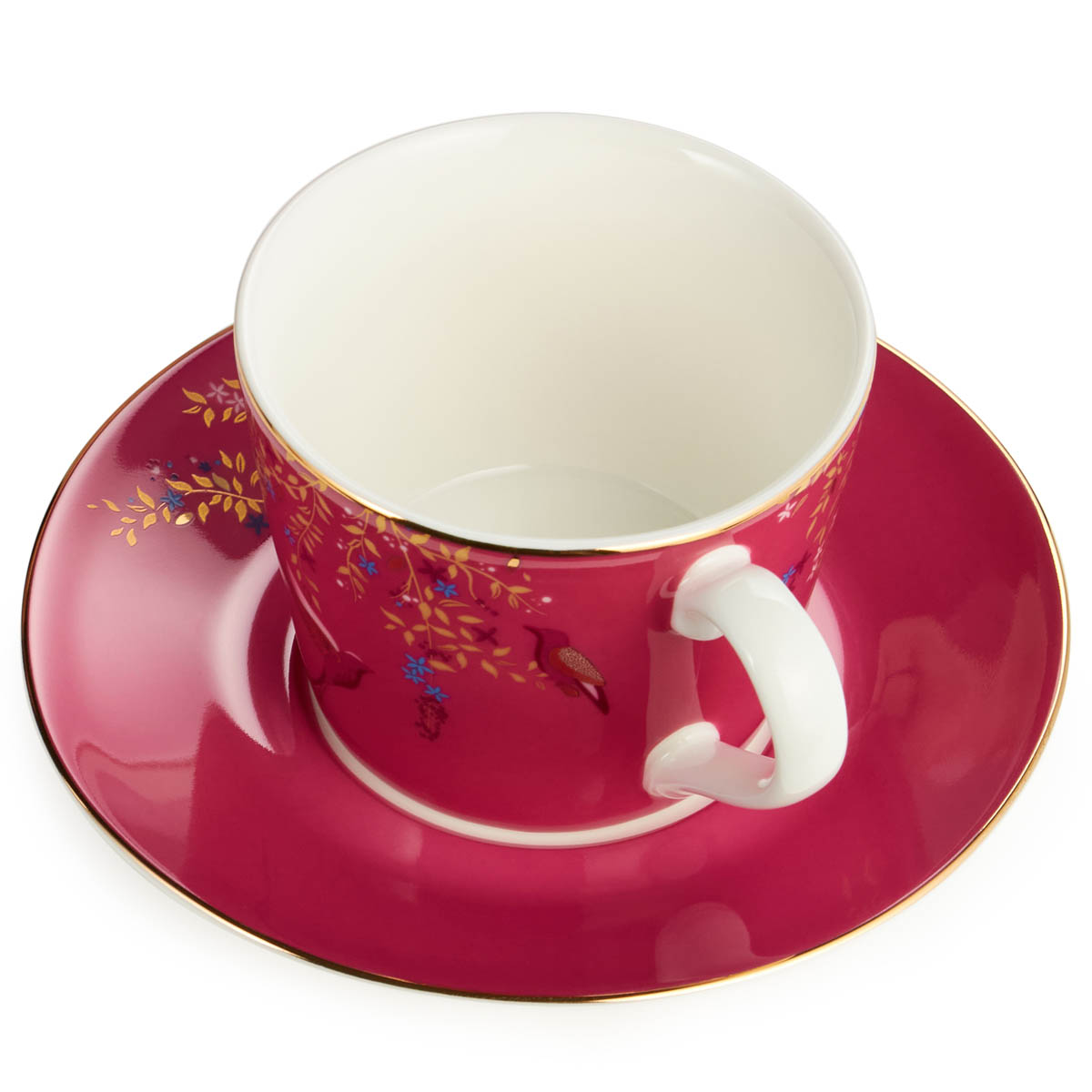 Чайная пара Lefard Golden Birds, 220мл