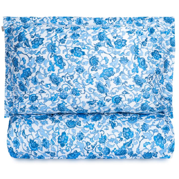 Комплект постельного белья 1,5-спальный Gant Home Floral, голубой