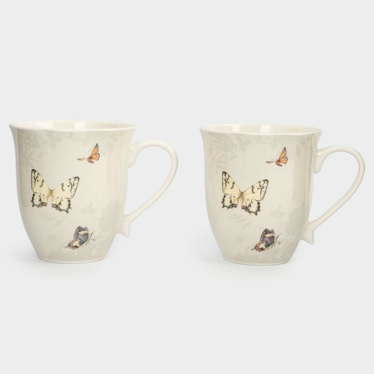 Набор кружек Anna Lafarg Бабочки 440мл, 2шт