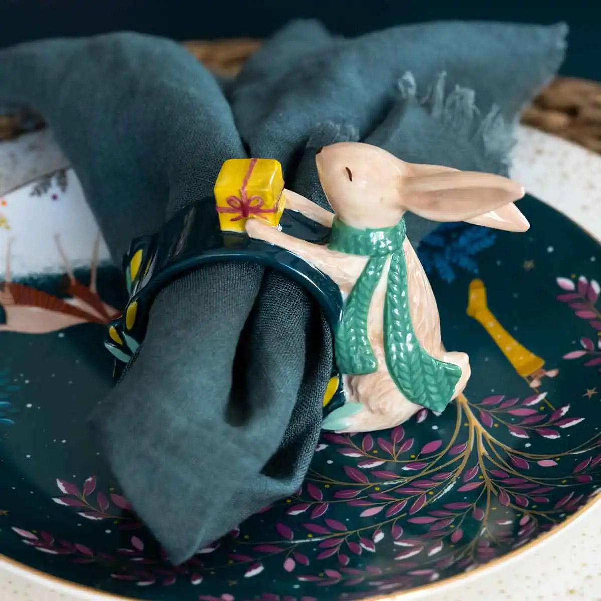 Набор колец для салфеток Portmeirion Woodland Tales Кролики 2шт
