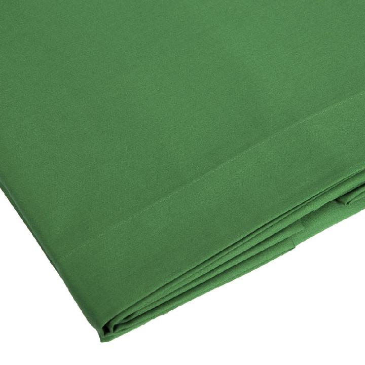 Простыня 1,5-спальная Lameirinho Sateen 180x220см, цвет зеленый