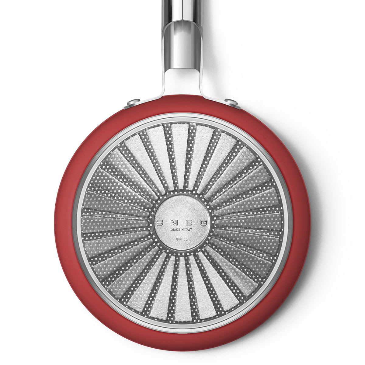 Сотейник с крышкой Smeg 50’s Style 20см, red