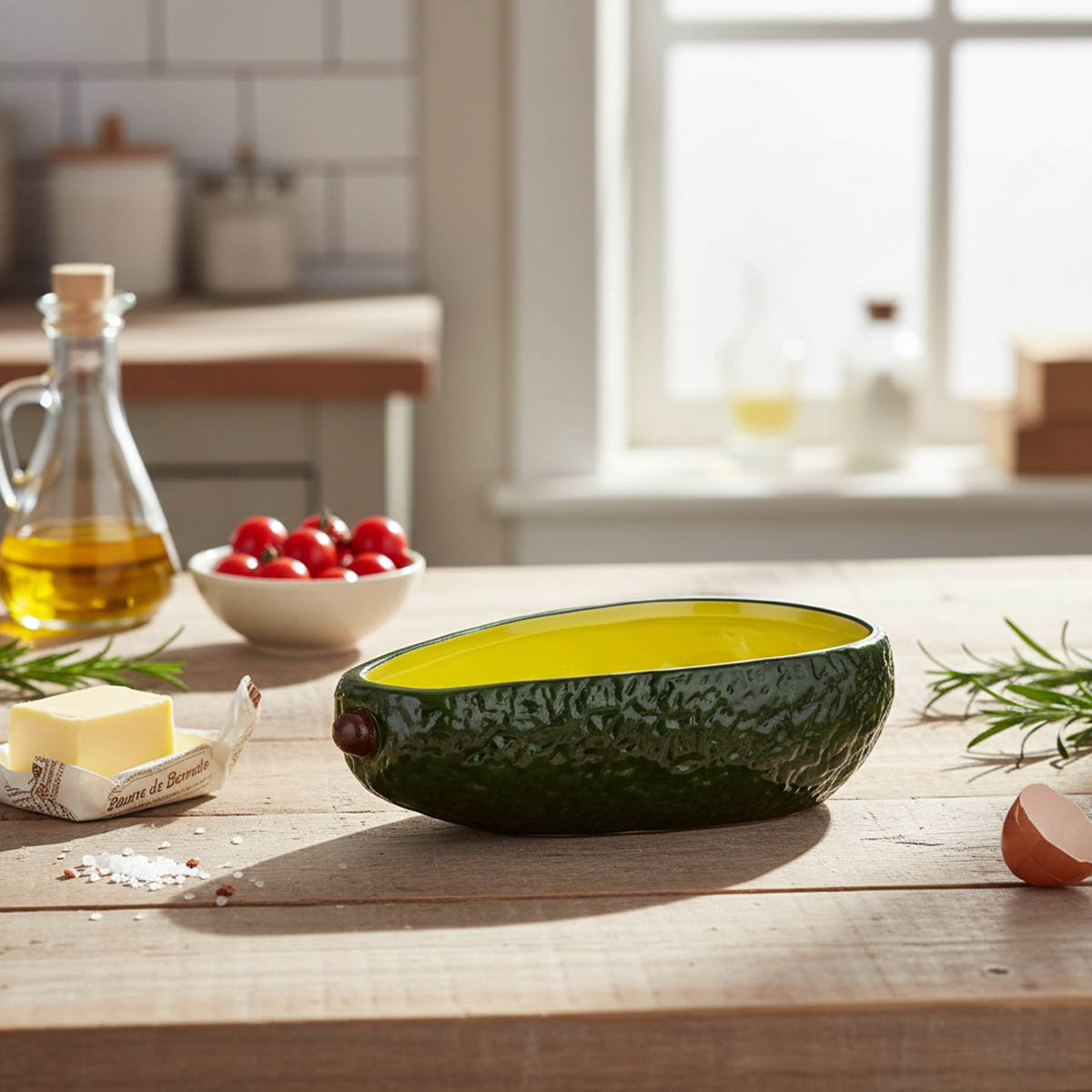 Блюдо для подачи и запекания Agness Il Raccolto Авокадо