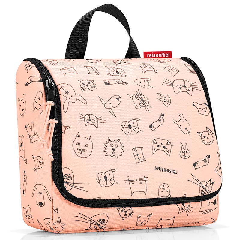 

Сумка-органайзер Reisenthel Toiletbag cats and dogs rose, Розовый