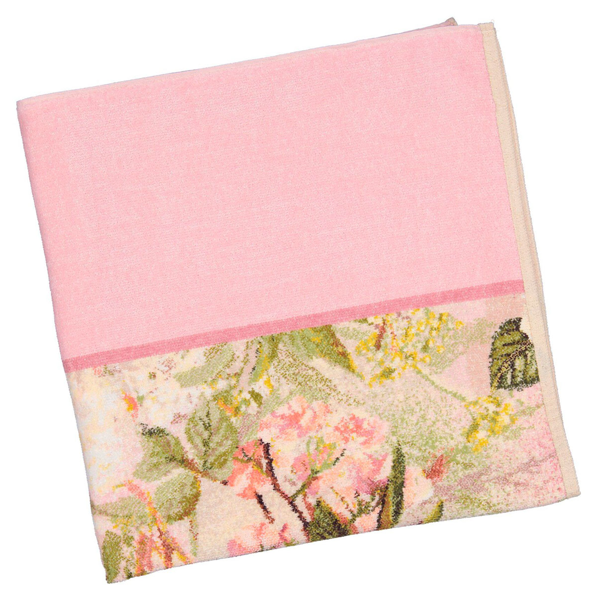 Полотенце Feiler Secret Garden 50x100см, цвет розово-бежевый