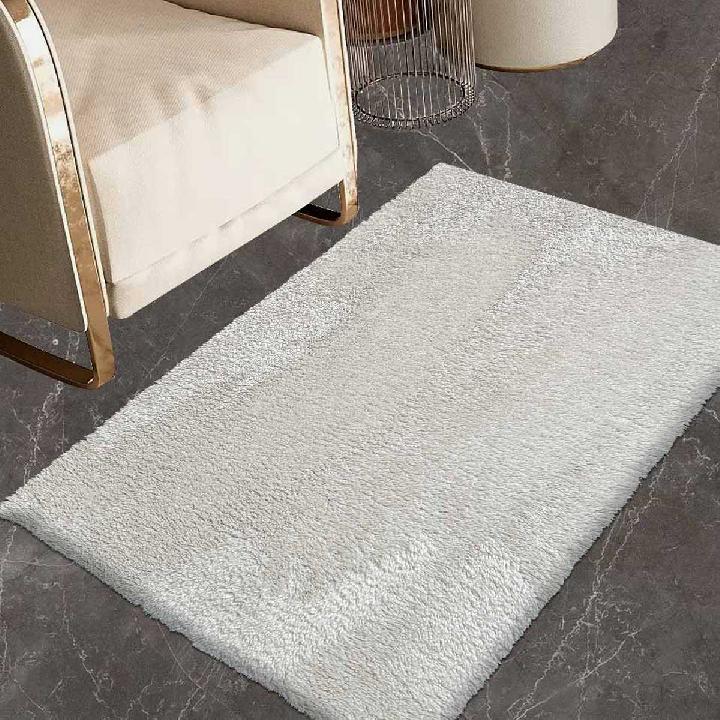 Коврик Shahintex Плюш 60х100см, бежевый