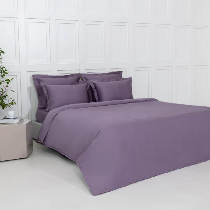 Простыня евро La Prima SilvaSilk Purple 240х280см