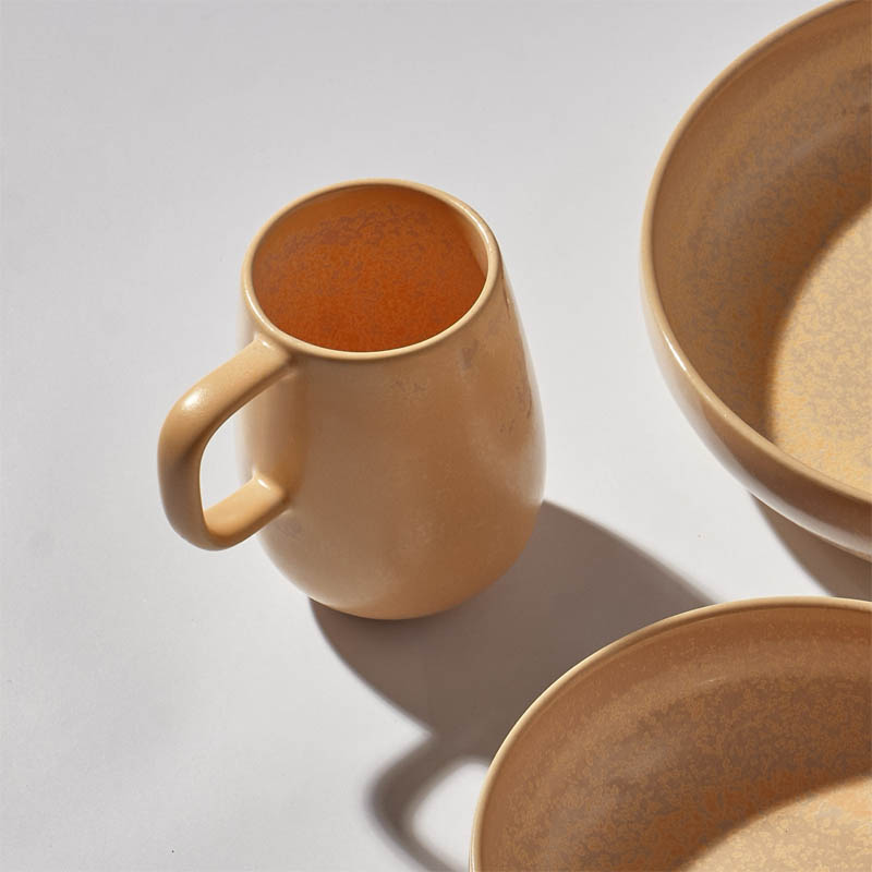 Чашка Kenai Ceramics Luma, цвет персиковый