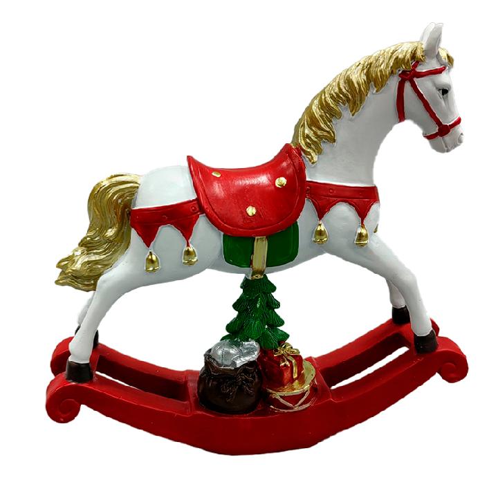 Новогоднее украшение Magic Time Символ года Лошадка-качалка