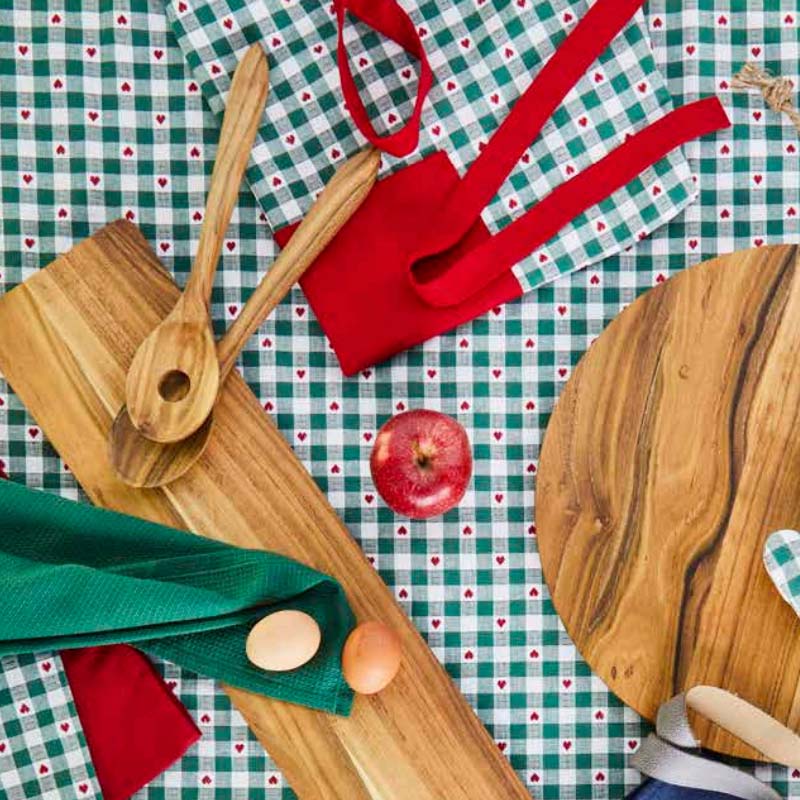 Скатерть Andrea Fontebasso Textile Green Chalet 140x240см