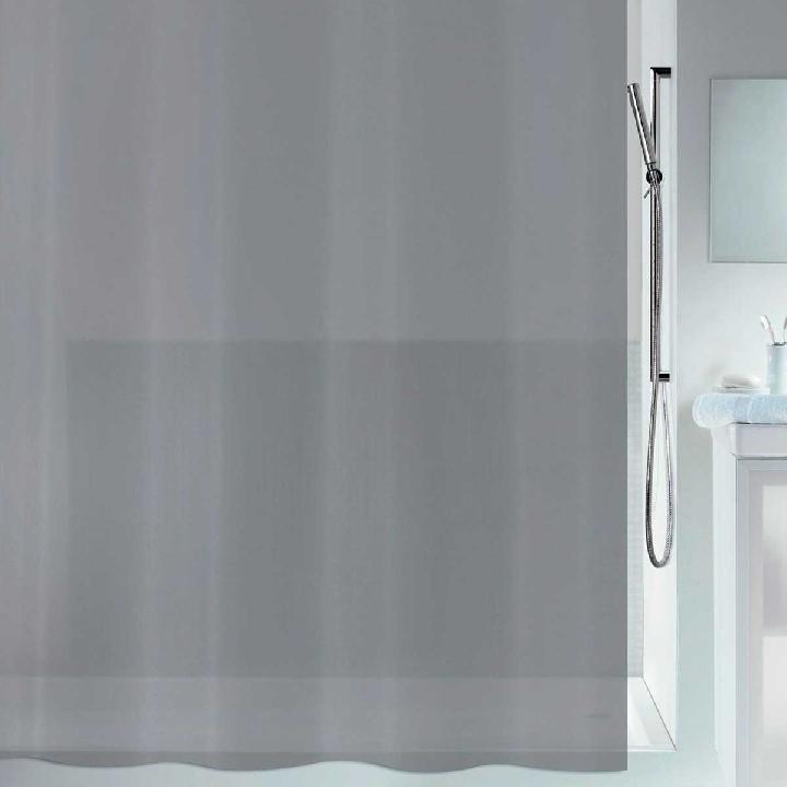 Штора для ванной комнаты Spirella Bio grey 180х200см