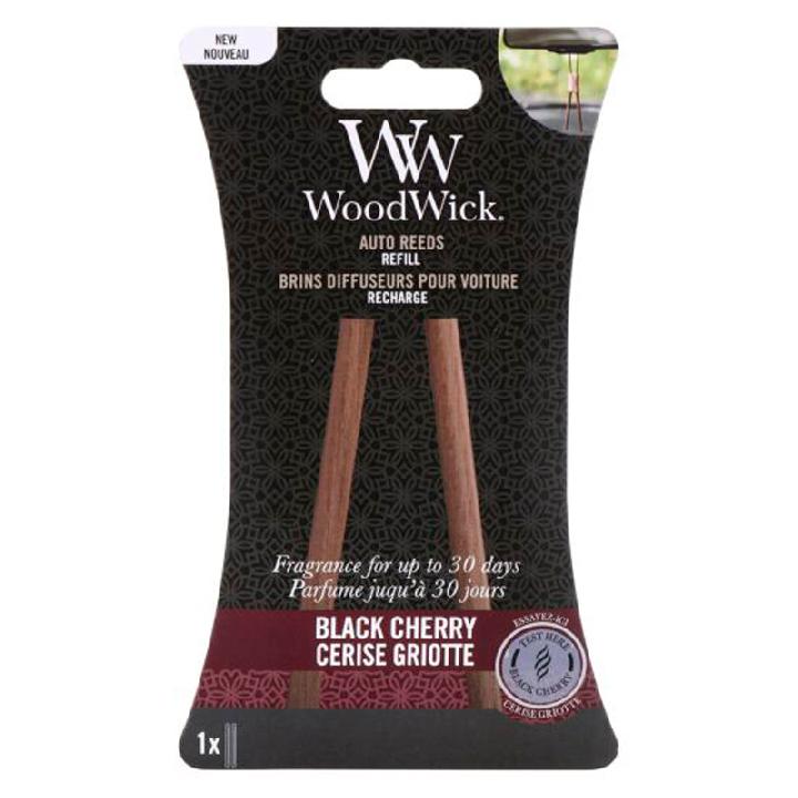Сменный аромат для автомобильного ароматизатора Woodwick Черная черешня