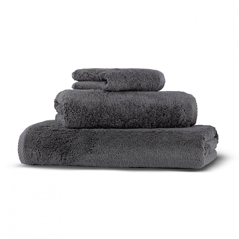 Полотенце махровое Hamam Glam 50x100см, цвет темно-серый
