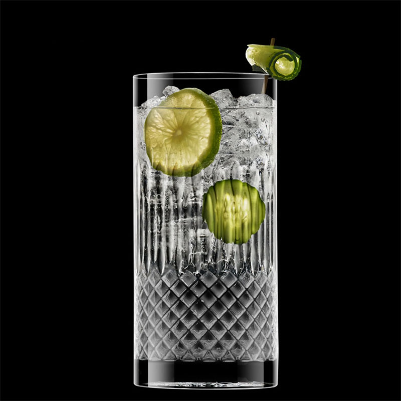 Набор стаканов для воды Luigi Bormioli Diamante, 4шт