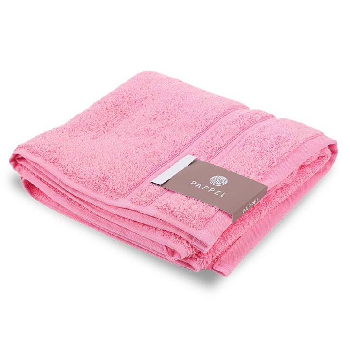 Полотенце махровое Pappel Cirrus/S 70x140см, цвет розовый