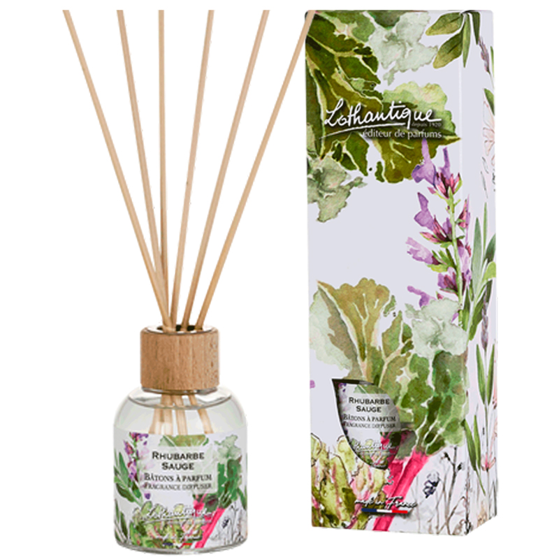 Диффузор ароматический Lothantique Jardin d'aquarelles Ревень И Шалфей 100мл