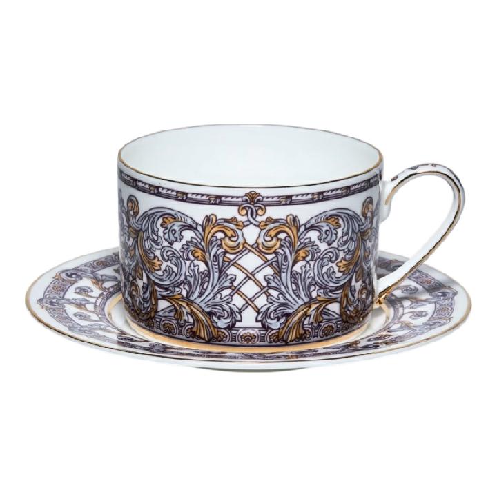 Чайная пара Императорский фарфоровый завод Идиллия Барокко