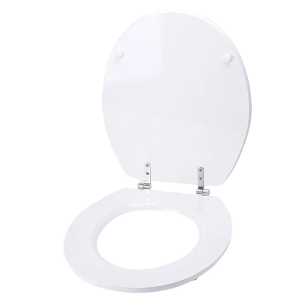 Сидение для унитаза MSV, акрил и нержавеющая сталь