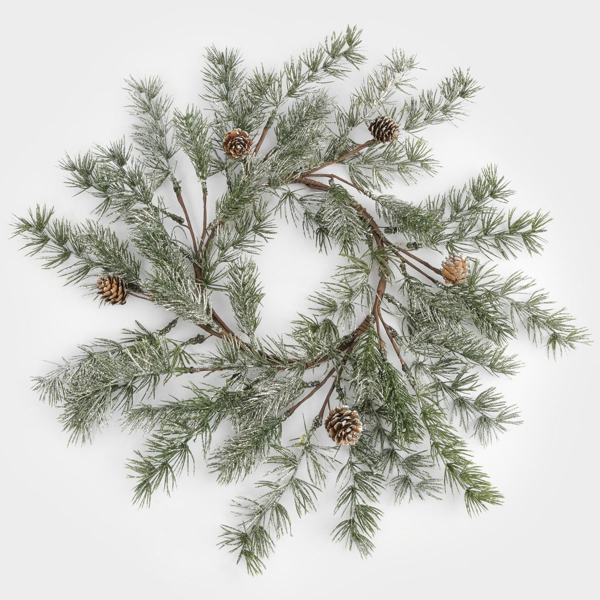 Венок декоративный Anna Lafarg Еловая ветка