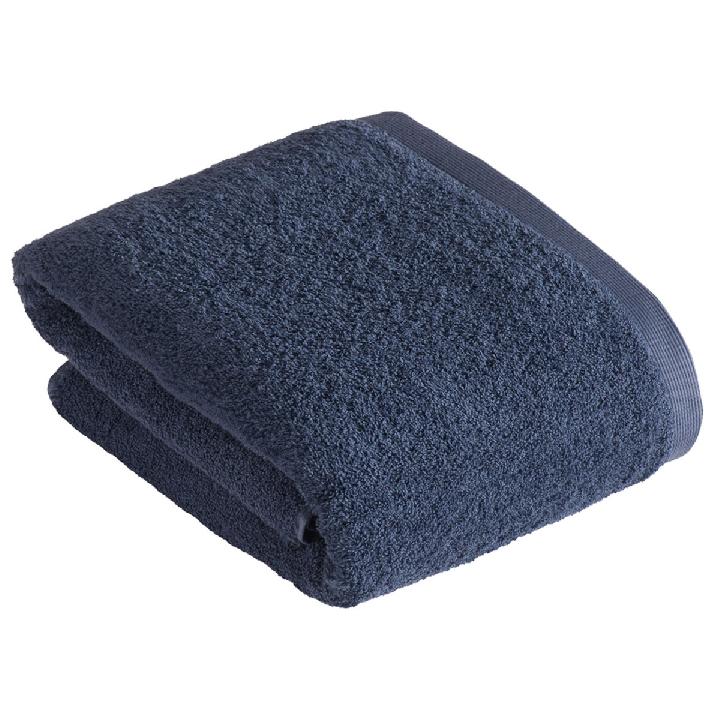 Полотенце махровое Vossen High Line 40x60см, цвет серый с синим