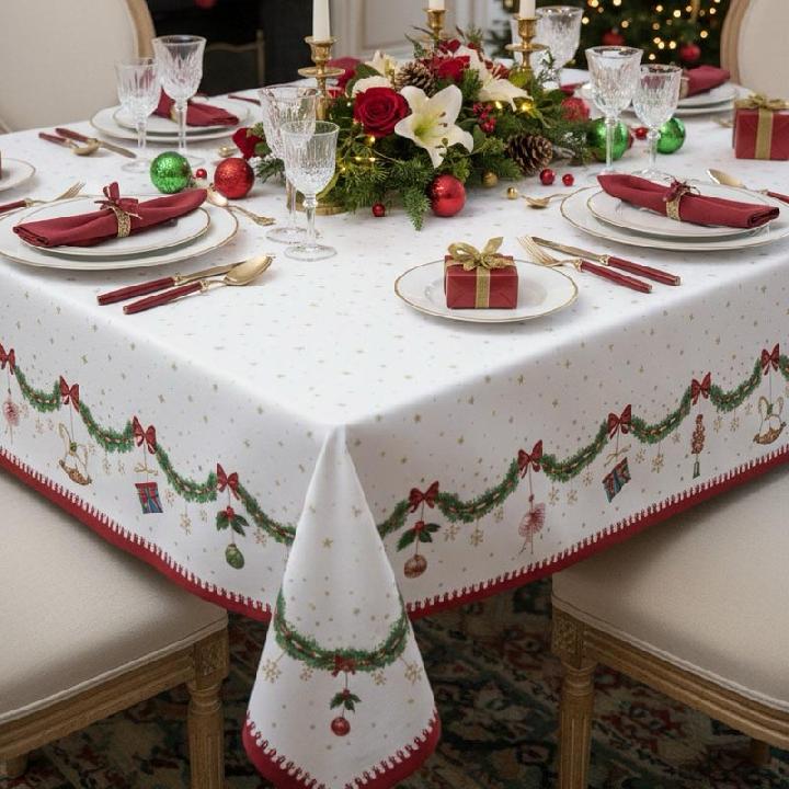 Скатерть Easy life Magie De Noel 180x145см