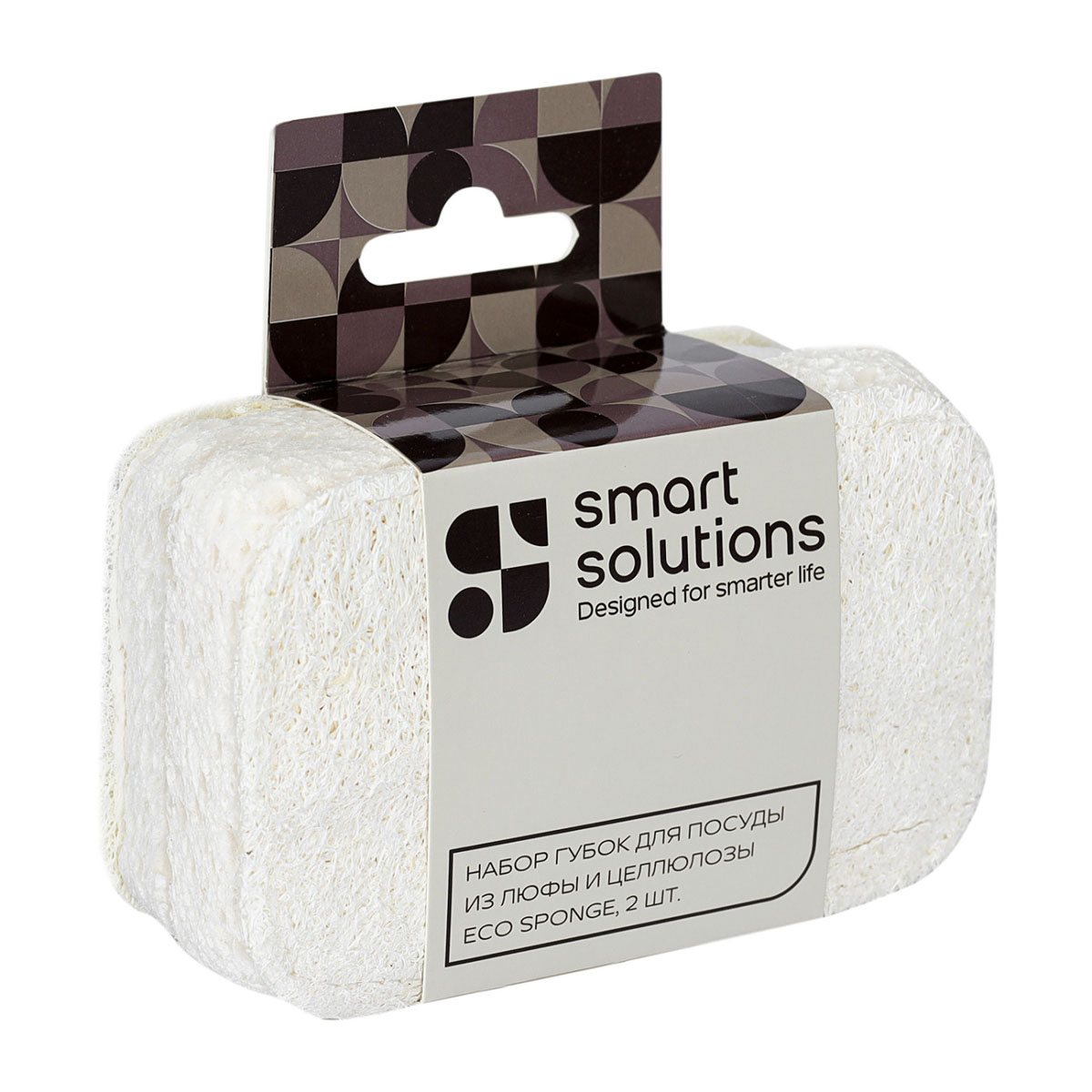 Набор губок для посуды Smart Solutions Eco Sponge, 2шт