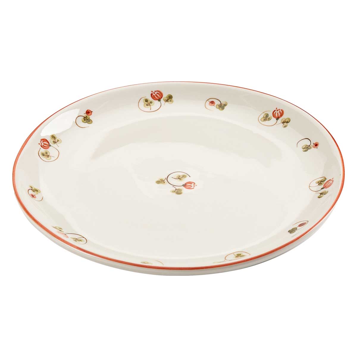 Тарелка обеденная Дымов Керамика Шиповник 27см