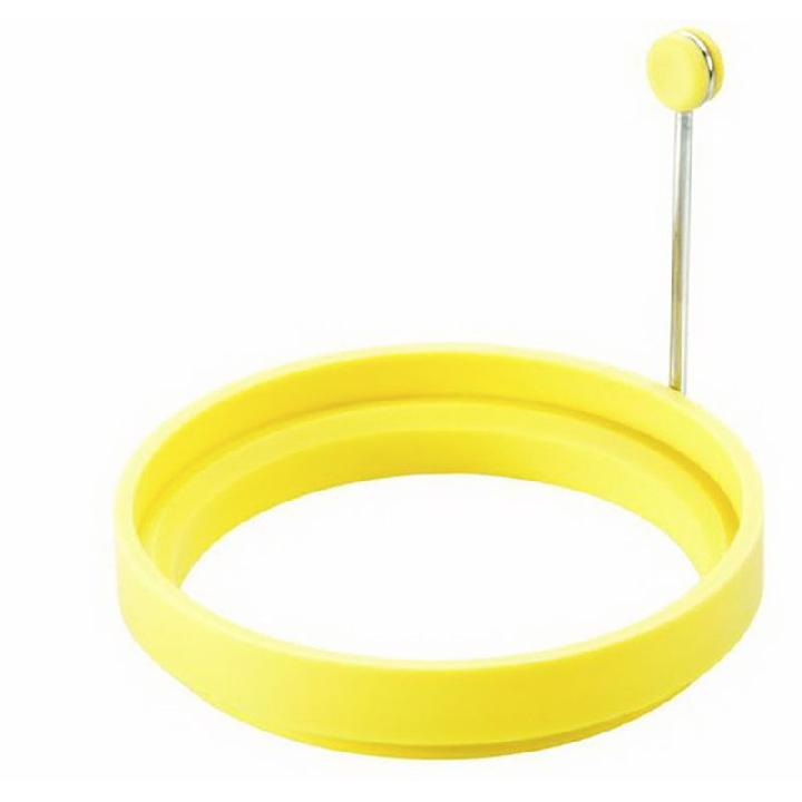 Кольцо для яйца силиконовое Lodge 10см, цвет желтый