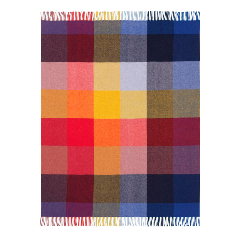 Плед Biederlack Bright Square 130x170см