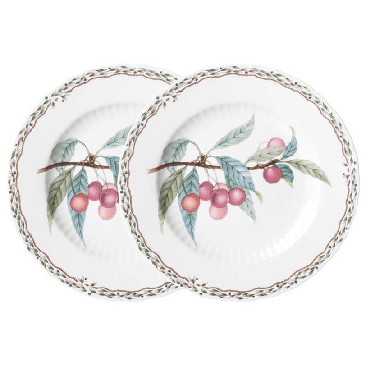 Набор тарелок закусочных Lefard Фруктовый сад Вишня 2шт