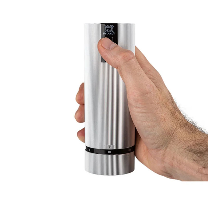 Мельница для соли электрическая Peugeot Line Z 15см, цвет алюминий