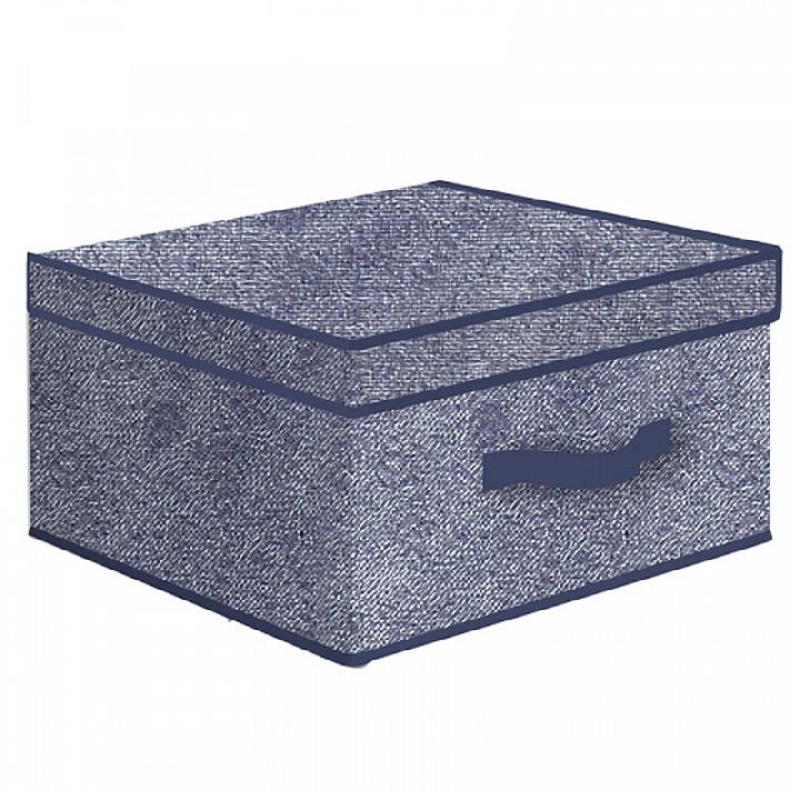 Коробка для хранения Hausmann Blue line 30x30x15см