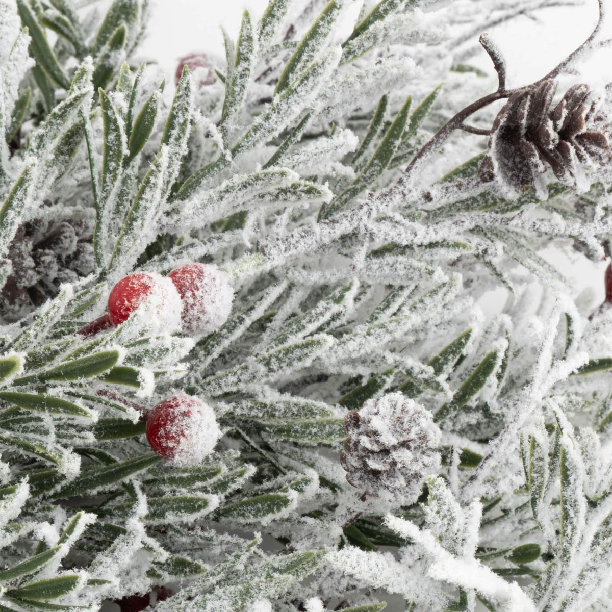 Ветка декоративная Anna Lafarg Зимние Олени 50см