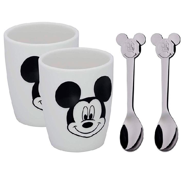 Набор чашек с ложками WMF Mickey Mouse M