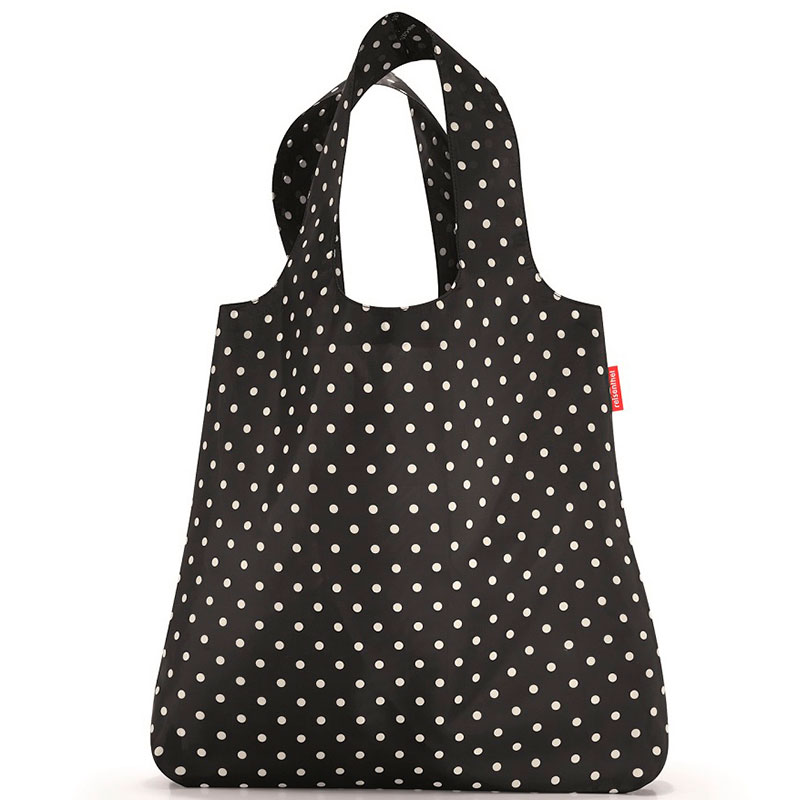 

Сумка складная Mini maxi shopper mixed dots, Черный