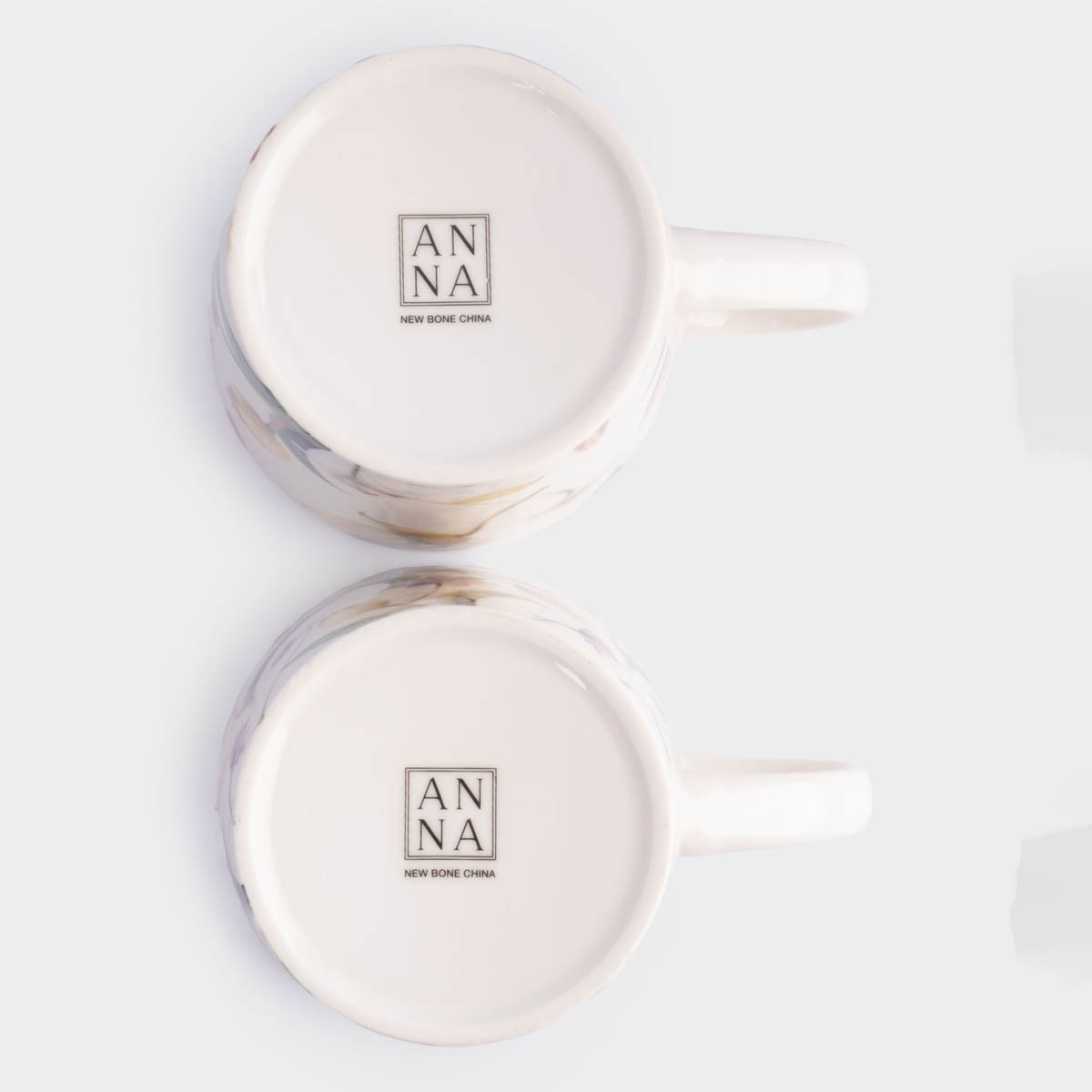 Набор кружек Anna Lafarg Лимоны Летящие цветы, 2шт