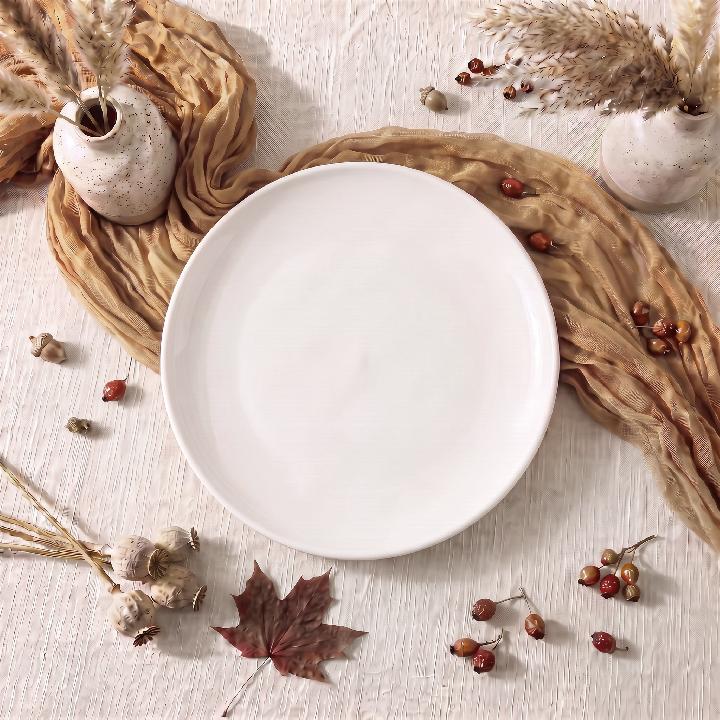 Тарелка обеденная Zapel Table Blanche 26,8см