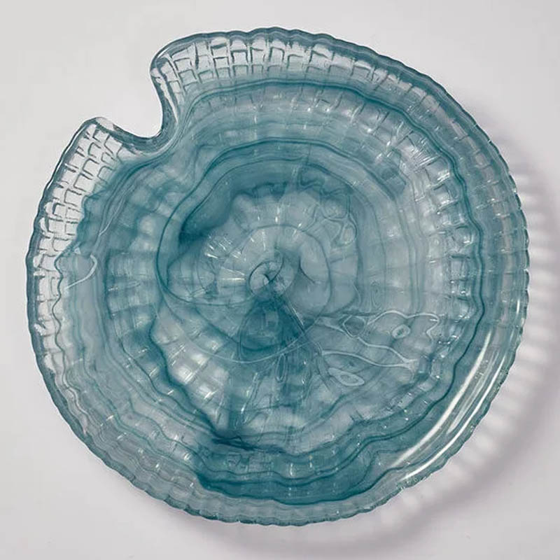 Тарелка плоская 19см Kenai Ceramics PuraSangre, цвет голубой