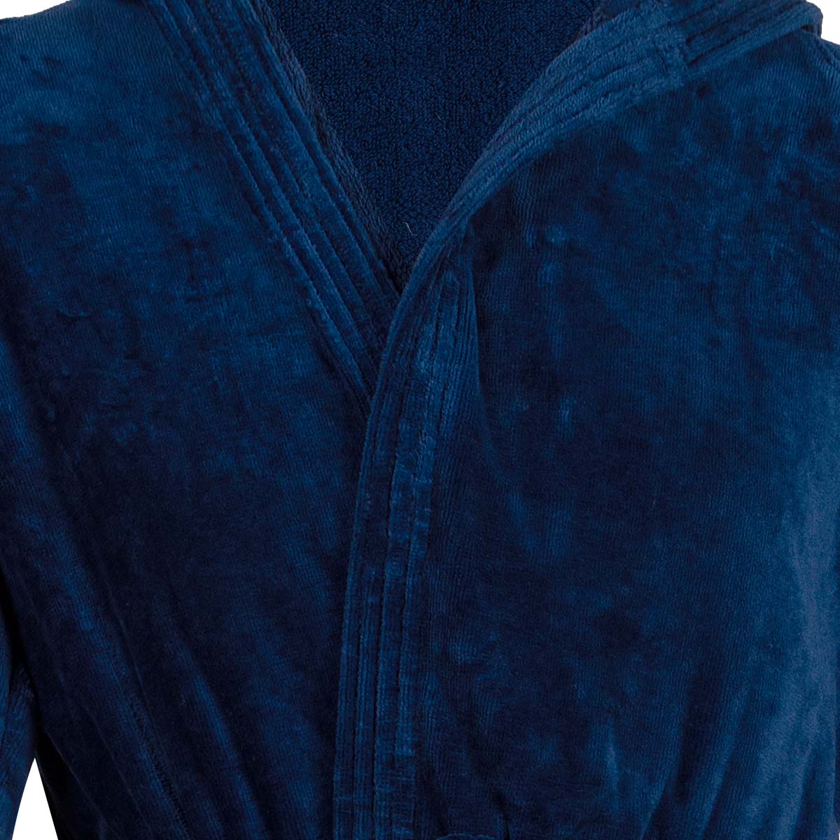 Халат женский Casa Lusso размер XL, темно-синий