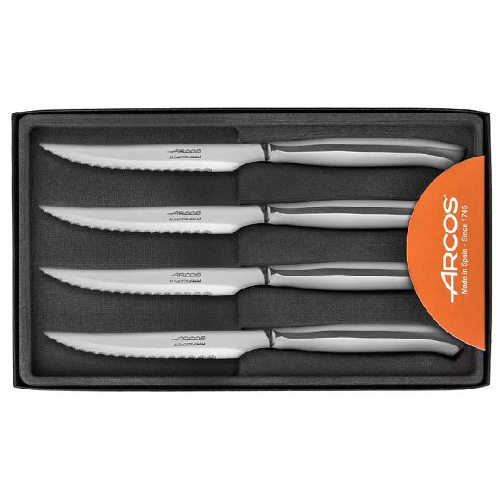 Набор столовых ножей для стейка Arcos Steak Knives 4шт