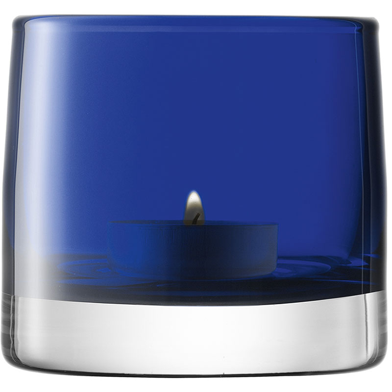 

Подсвечник для чайной свечи Light Colour 8,5 см синий