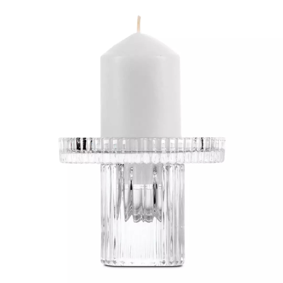 Подсвечник 2в1 со съемной чашей Decor de table Картуш 7,6см